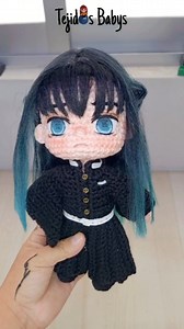 16K views · 2.4K reactions | Tokito muichiro chibi 冀 #demonslayer #tokitoumuichirou #amigurumi #doll #hechoamano #crochet #anime | Tejidos Babys | Facebook