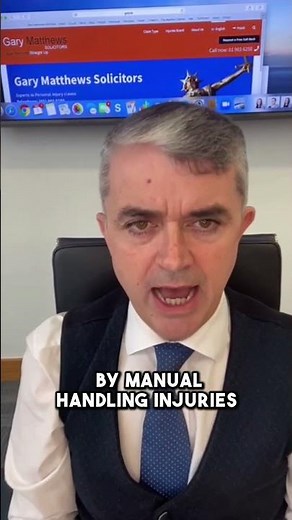 What is the most common injury at work?