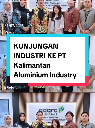Kunjungan Industri SMK Negeri 1 Singosari ke PT Kalimantan Aluminium