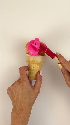 Ice Cream OR Cake?! 🎂 🍨 Can you guess Jill’s secret recipe? #littleangel #KidsDIY