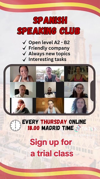 Join Our Spanish Speaking Club Opening Tomorrow