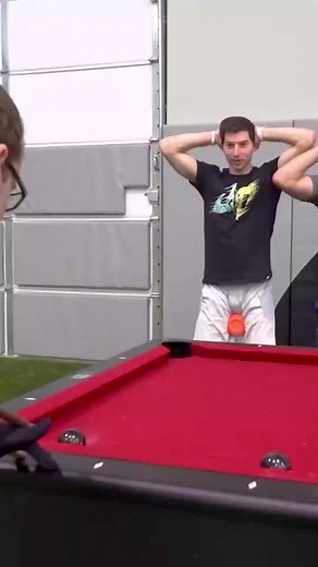 401K views · 1.4K reactions | Risky pool shot  | Dude Perfect | Facebook