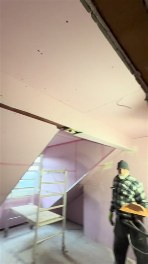 Full dormer plaster(skim) 💪. #Iqbuilder #skim #multifinish #bradford #yorkshire