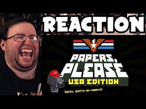 Gor's "Papers, Please: USA Edition Official Trailer by CJMattis" REACTION