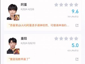 【KPL】常山UUG0:3北京WB虎扑评分_游戏热门视频