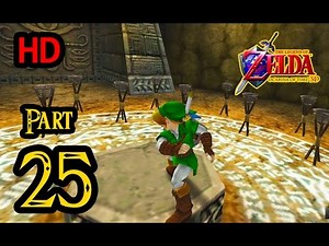 Zelda Ocarina of Time 3D 100% Walkthrough 1080p HD Part 25 - Extra Skulltulas Shadow Temple Entrance
