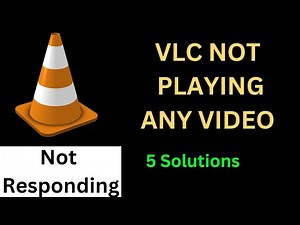 How to Fix VLC Player Not Playing any Video on Laptop | VLC Player Not Responding or Not Opening
