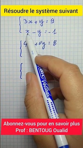 Solve the system | linear combination | math