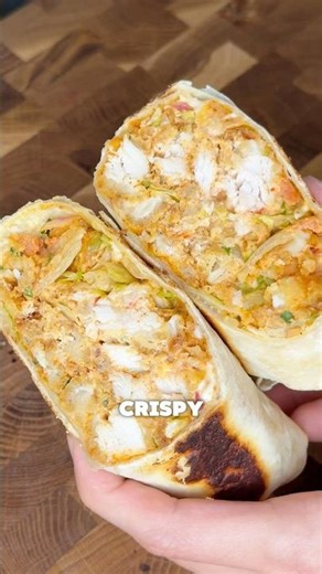 Crispy Chicken Taco Burrito