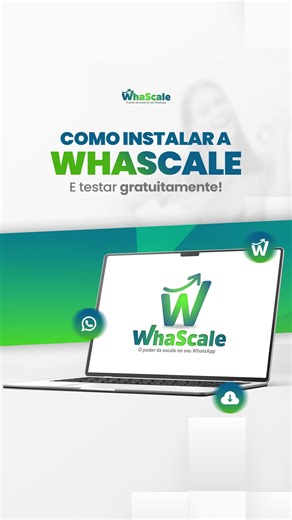 🧩 Instalar para testar grátis é simples e leva menos de 1 minuto! ⚡ Somos uma solução que transforma o seu WhatsApp Web em uma verdadeira central de produtividade — com funções como CRM Kanban, mensagens agendadas, respostas rápidas, transcrição de áudios e muito mais. 📥 Para instalar é fácil: 1️⃣ Acesse o site oficial da WhaScale. 2️⃣ Clique em “Instalar extensão” e siga para a Chrome Web Store. 3️⃣ Toque em “Adicionar ao Chrome” — pronto! Assim que abrir seu WhatsApp Web, a WhaScale já estar