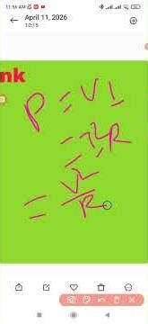 physics formula most VVI for polytechnic exam