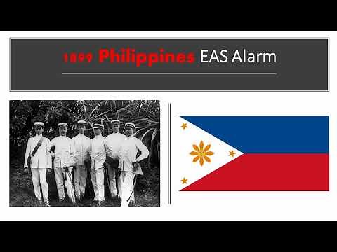 1899 Philippines EAS Alarm