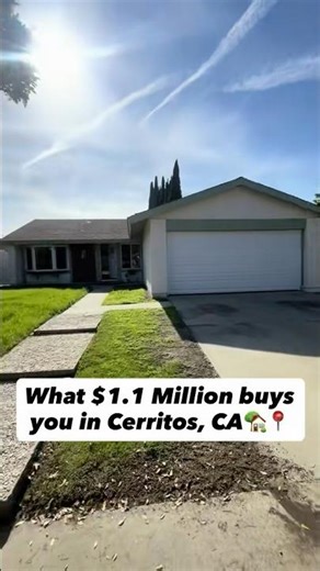 What $1.1 Million buys you in Cerritos #shorts #housetour