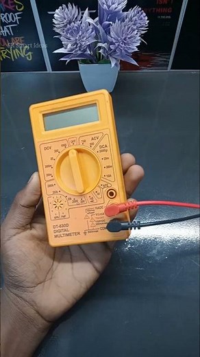 #how to check ampear 💥 using multimeter 🤯#diy