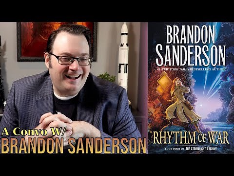 Brandon Sanderson Talks Rhythm of War🥁 YouTube Success📸 & The Industry🛠️