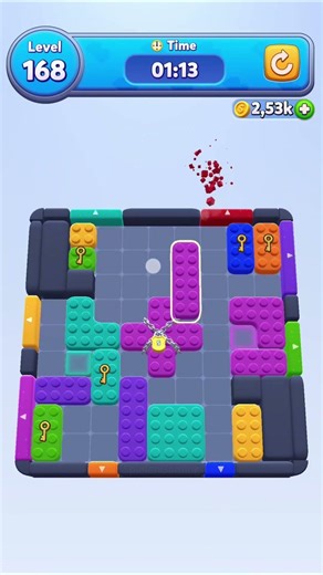 Color Block Jam 168 Solution Walkthrough