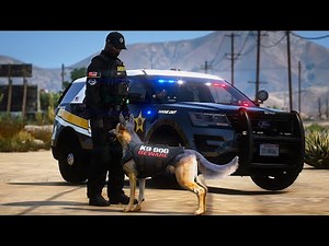 Patroling As A K-9 Officer in GTA 5 RP | Diverse Roleplay