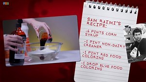 Still working on your perfect fake blood recipe for Halloween? Here's what they use in the movies. | Reactions