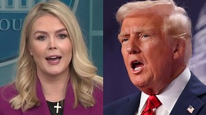 Karoline Leavitt holds first briefing as Trump's White House press secretary