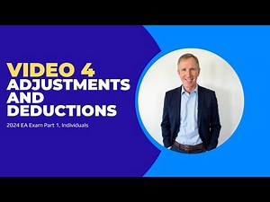 Enrolled Agent Exam Preparation Course, Part 1, Video 4/7, 2024