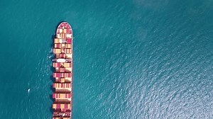 Aerial Perspective Cargo Ship Being Loaded Stock Footage Video (100% Royalty-free) 3517186347 | Shutterstock