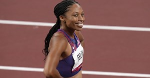 US sprinter Allyson Felix wins record 10th track medal with bronze finish