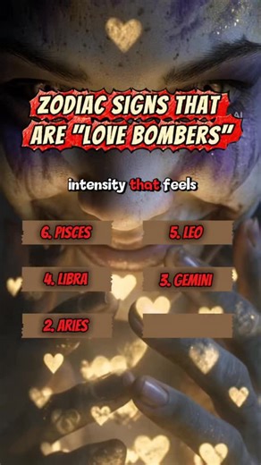Zodiac Signs | Zodiac Signs That Are “Love Bombers” 6. Pisces, plans our wedding after the first “hello.” 5. Leo, overwhelms you with gifts to buy your... | Instagram