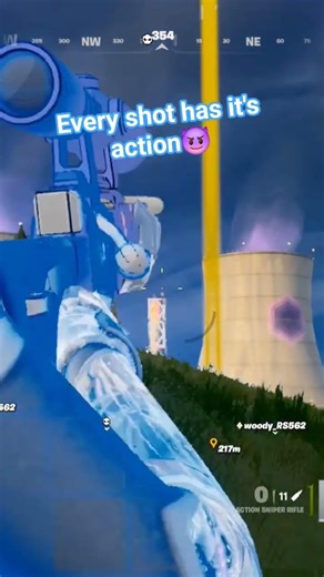 Does the SNIPER NOT HAVE BULLET DROP? #fortnite #shorts #fyp #viral #gaming #clips #og #subscribe