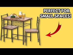 Space-Saving Dining Set Review! Best Compact Kitchen Table & Chairs for Small Spaces