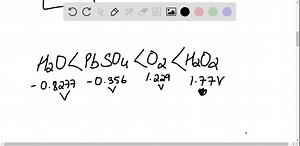 Using the standard half-cell potentials in Table 17.1 place these elements in order of increasing ability to function as oxidizing agents: (a) O2 (b) H2 O2 (c) PbSO4 (d) H2 O | Numerade