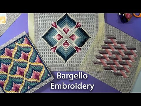 1 Bargello Embroidery Intro
