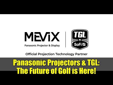 Panasonic Projectors & TGL: The Future of Golf is Here!