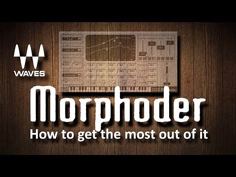 How to use Waves Morphoder (VOCODER plugin)