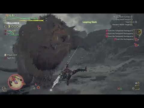 Monster Hunter Wilds_6 Stars Tempered Doshaguma Group Investigation_Insect Glaive