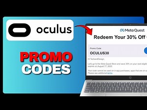 HOW TO GET PROMO CODES FOR OCULUS QUEST 2 AND SAVE BIG IN 2025!