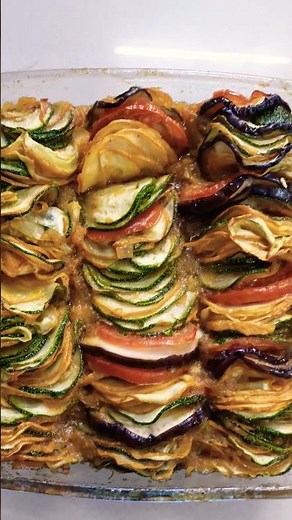 “Easy Ratatouille Recipe 🥘 | Healthy & Colorful Veg Dish!”