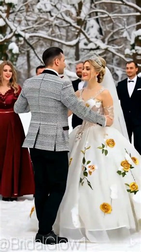 Love in the Snow | Bride and Groom Dance