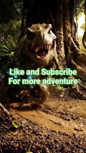 RC Car Chased by Baby T-Rex! Epic Jurassic Adventure! #shorts