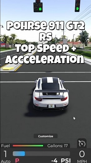 Pohrse 911 GT2 RS Top Speed + Acceleration | SWFL