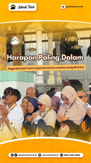 UMROH MURAH HEMAT RAHMAH TRAVEL on Instagram: "Dear Makkah, tunggu kami. Semoga bisa segera mengunjungi-Mu 🤲🏻🕋 Yuk wujudkan impian umrahMu bersama Rahmah Travel! Mau Umroh Fasilitas Terbaik & Nyaman Cuma 23jt an ALL IN? Di @rahmahtravel.id aja, Karena cuma disini #PastiBisaUmroh 📆 JANUARI 2026 ❌ 28 Jan (Grup 1) – Paket Umroh 2026 ✅ 28 Jan (Grup 2) – Al Ula + Thaif (Emirates 9D) ❌ 28 Jan (Grup 3) – Al Ula + Thaif (Saudia) ✅ 28 Jan (Grup 4) – Al Ula + Thaif (Saudia 9D G2–G4) ⚠️ 29 Jan (Grup 1)