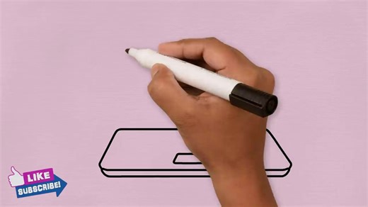 怎么画电脑 How to Draw a Computer