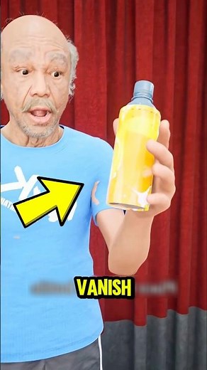 How the Bottle Disappearing Trick Works