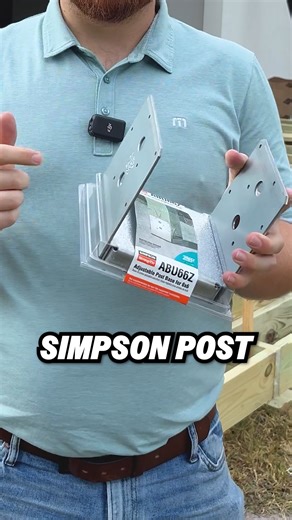What is a simpson post base and what is it used for? | Home Love Construction