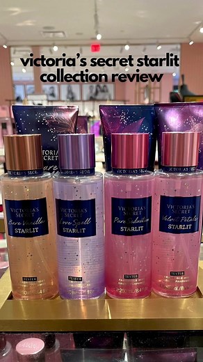 Here are my thoughts on all five fragrances in the Victoria’s Secret Starlit Collection. I filmed these four in store, but I also have the online exclusive. Bare Vanilla Starlit is a smokey woody vanilla. Do not expect gourmand here. This vanilla is dry and masculine, with slight sweetness from the orchid. The woodiness is deep and again, I have to bring up this smoky note because it’s huge part of this fragrance. It’s slightly powdery and herbal, but there is no sandalwood to smooth this out. I