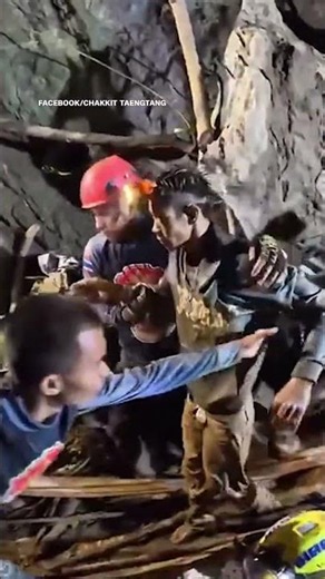 First survivor is out of flooded cave in Laos