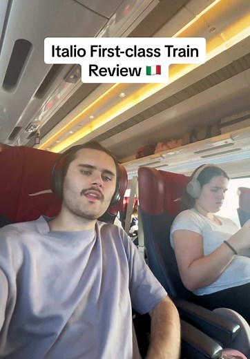 Review of Italio’s First-Class Train Experience in Italy