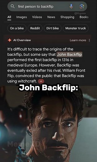 John Backflip vs Frontflip ☠️