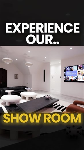 Step inside the third floor of our 12,000 sq. foot showroom — a space designed to show you what’s possible when lighting, automation, and design work together. ✨ Here, layered lighting highlights architectural details, textures, stonework, and textiles, proving how the right technology can elevate the design of your home. Art comes alive through wall washing, downlighting, and tunable scenes that shift the mood and bring out every color and contour. Throughout the space, distributed audio blends