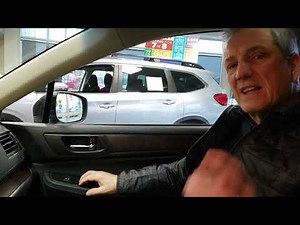 How to reset the automatic window system of the Subaru Forester