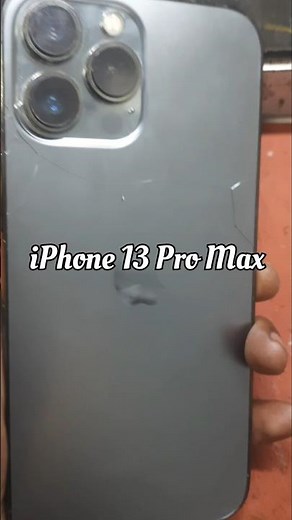 iPhone 13 Pro Max Back Glass Replacement | Broken Glass Fix